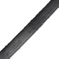 Black Cotton Blend Silver Metal Buckle Belt