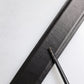 Black Leather Metal Buckle Classic Belt