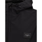 Black Polyester Shell Jacket
