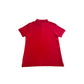 Red Cotton Men Polo Shirt