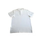 White Cotton Men Polo Shirt