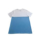 Light Blue Cotton Men T-Shirt