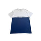 Blue Polyester Men T-Shirt