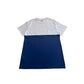 Blue Polyester Men T-Shirt