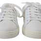 White Classic Sneakers Women Leather Shoes