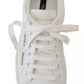 White Classic Sneakers Women Leather Shoes