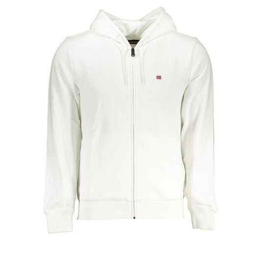 White Cotton Men Sweater