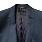 Blue Single Breasted Men Coat MARTINI Blazer