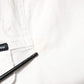 White Graffiti Cotton Stretch Denim Jacket