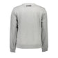 Gray Cotton Mens Sweater