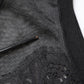 Black Lace Sheer Crew Neck Sleeveless Top
