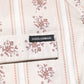 Beige Floral Print Cotton Men Pajama Set Sleepwear