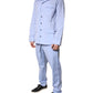 Light Blue DG Logo Cotton Men Pajama Set Sleepwear