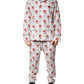 Multicolor Floral Print Cotton Pajama Set Sleepwear