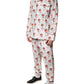 Multicolor Floral Print Cotton Pajama Set Sleepwear