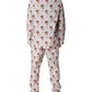 Multicolor Floral Print Cotton Pajama Set Sleepwear