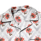Multicolor Floral Print Cotton Pajama Set Sleepwear