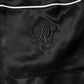 Black Silk Shirt Pants Pajama Set Sleepwear
