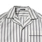 White Black Stripes Cotton Men Pajama Set Sleepwear