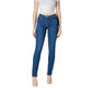 Blue Cotton Mom Jean