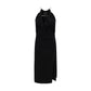 Midi Dress with halter neckline