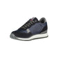 Blue Polyester Sneaker