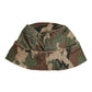 Multicolor Leopard Embellish Wide Brim Bucket Hat