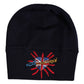 Black Wool #DGLovesLondon Winter Beanie Hat