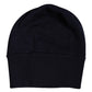 Black Wool #DGLovesLondon Winter Beanie Hat