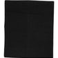 Black Cashmere Knitted Neck Warmer Foulard Scarf