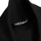 Black Cashmere Knitted Neck Warmer Foulard Scarf