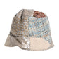 Multicolor Patchwork Embellished Bucket Hat