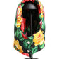 Multicolor Floral Print Whole Head Wrap Hat