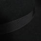 Black Wide Brim Trilby Fedora Hat