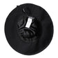 Black Cotton Wide Brim Bucket Hat