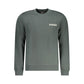 Green Cotton Men Sweater