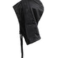 Black Polyester Whole Head Wrap Hat