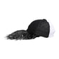 White Black Polka Dot Feathers Baseball Cap