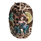 Brown Leopard Sequin Sicily Baseball Cap