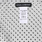 White Polka Dots Polyester Wrap Shawl Scarf