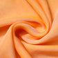 Orange Silk Rectangle Wrap Shawl Scarf