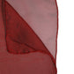 Red Silk Rectangle Women Wrap Shawl Scarf