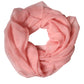 Pink Silk Rectangle Women Wrap Shawl Scarf