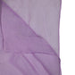 Purple Silk Rectangle Wrap Shawl Scarf