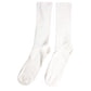 White Cotton Solid Mid Calf Men Socks