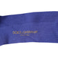 Purple Cotton Logo Over The Calf Socks