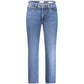 Blue Cotton Jeans Denim