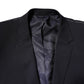 Dark Blue Wool Single Breasted Coat Blazer
