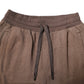 Brown Cotton Jogger Sweatpants Pants