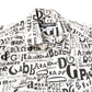 White Black Logo MARTINI Men Casual Shirt
